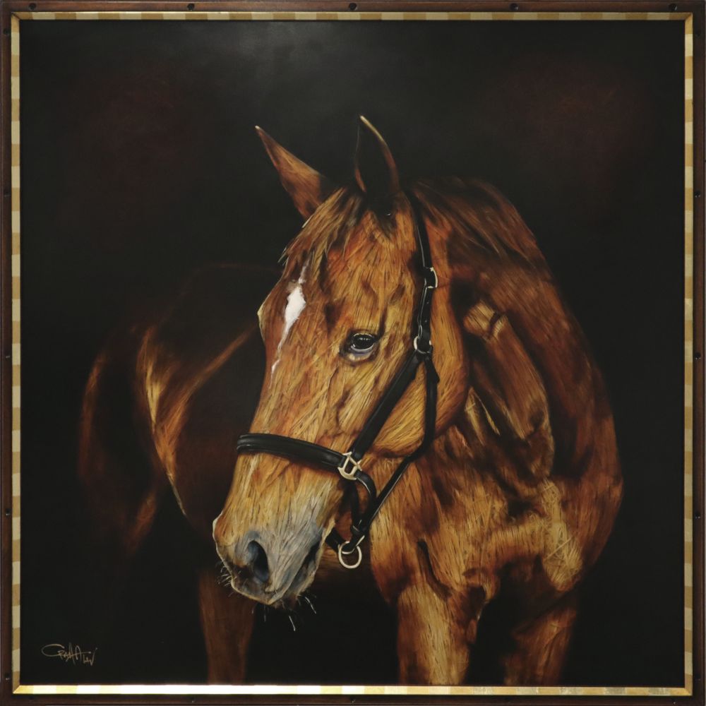 Craig Alan Presentiment Slant (Original) - Framed